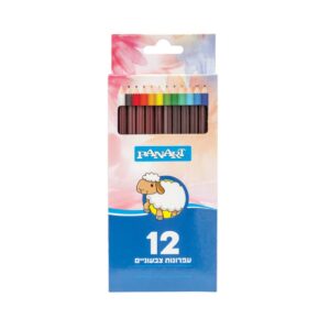 12 עפרונות צבעוניים PANART