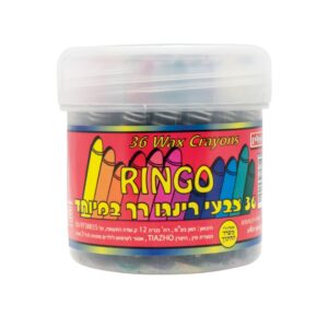 36 צבעי רינגו גירי שעווה cup