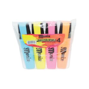 4 טושים הדגשה