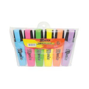 6 טושים הדגשה