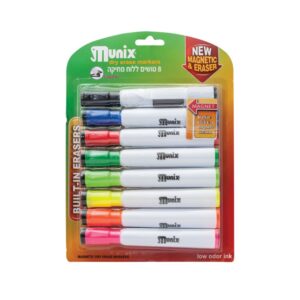8 טושי הדגשה מגנטי