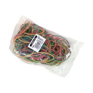 גומי משרדי צבעוני 100 ג'