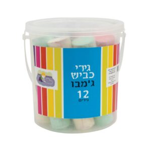 גיר כביש ג'מבו 12 יחי' גירים