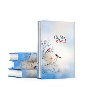 גלילי עטיפה לספרים דגם ציפורים