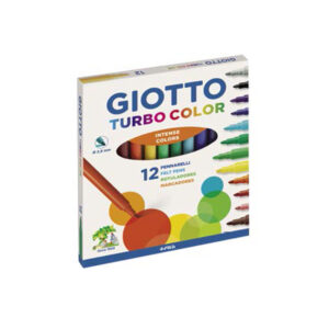 טושים דקים 12 גוונים GIOTTO