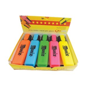 טושים מרקר זוהר