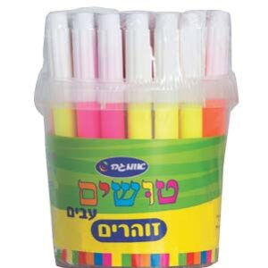 טושים עבים זוהרים