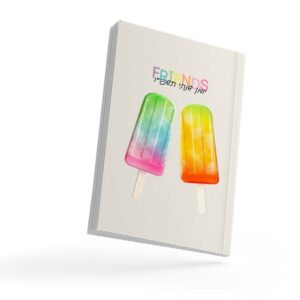 יומן שנתי דגם ארטיק פסטלי