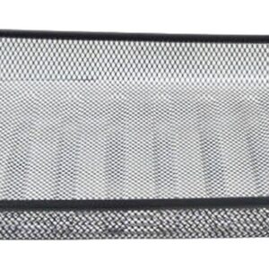 מדף בודד שחור לניירת