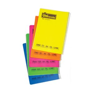 מחברת שורה A4 ספירלה כריכה מפל