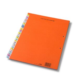 סט חוצצים פוליו 1-31 מנילה