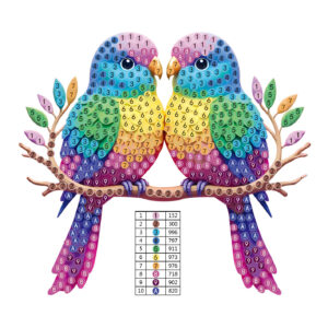 ערכת יצירה זוג ציפורים