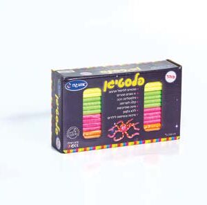 פלסטלינה צבעים זוהרים