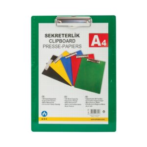 תיקיית מהנדס גב קשיח A4